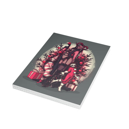 Lady Krampus Greeting Card Bundles (10, 30, 50 pcs)
