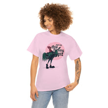 Open Up This Pit Rooster Unisex Heavy Cotton Tee