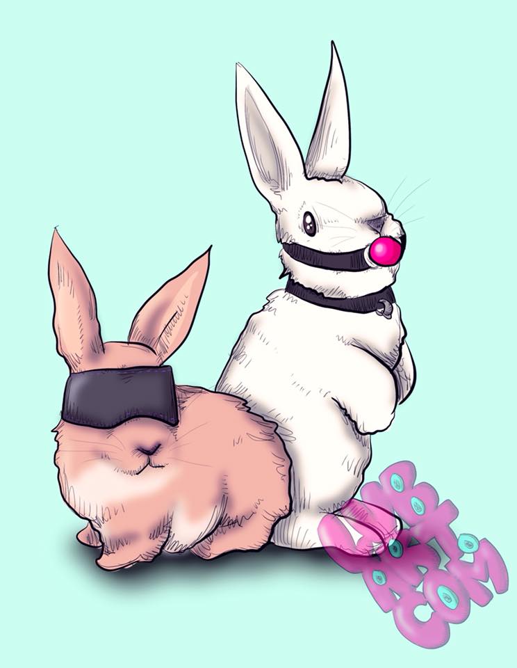 Bad Bunnies Fine Art Print