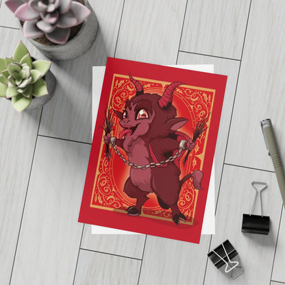 Little Krampus Greeting Card Bundles (10, 30, 50 pcs)