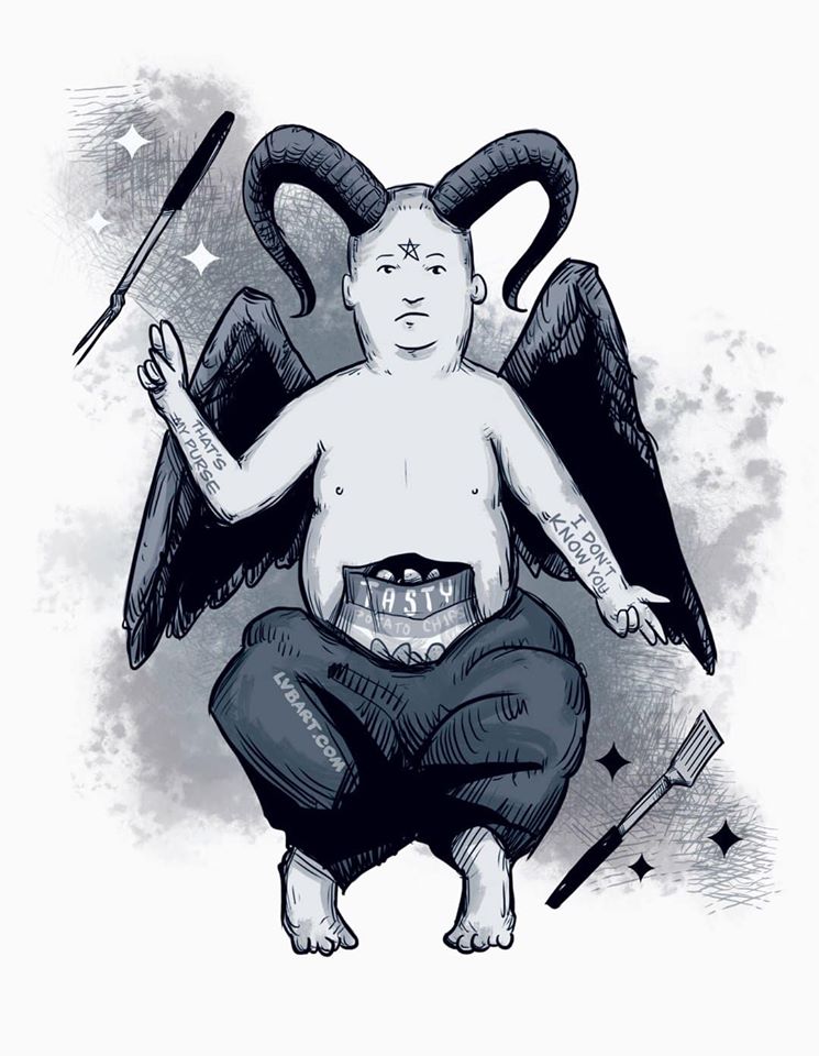 Bobphomet Fine Art Print