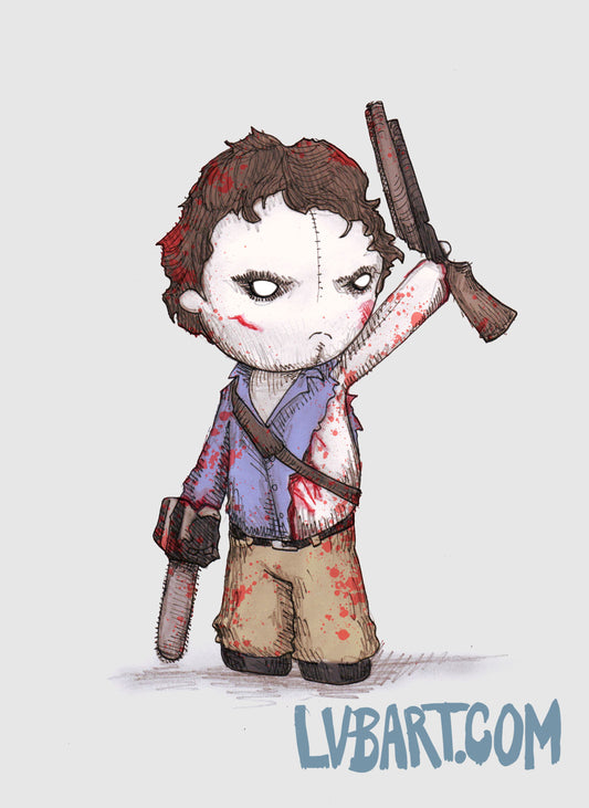 Plushie Boomstick Fine Art Print