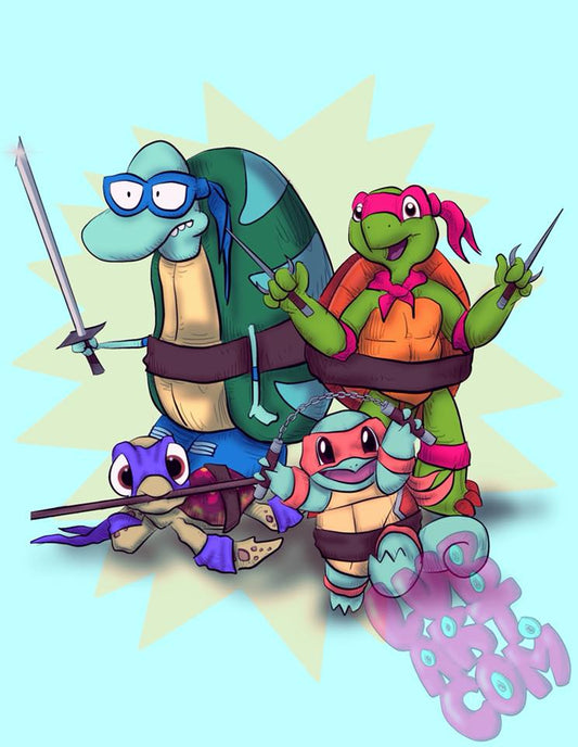 The B Team Fine Art Print