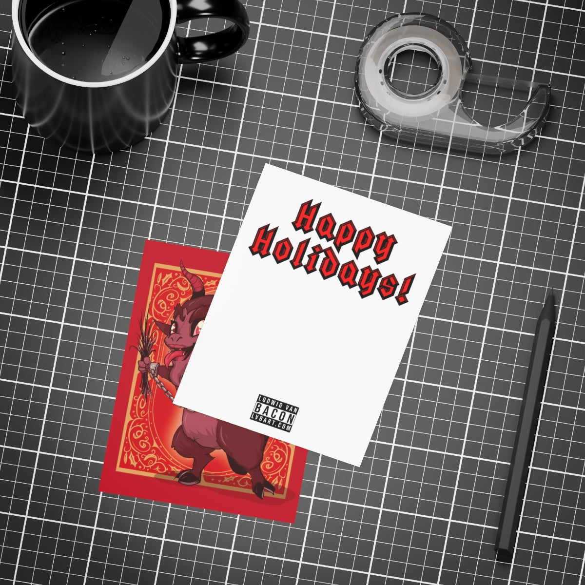 Little Krampus Greeting Card Bundles (10, 30, 50 pcs)