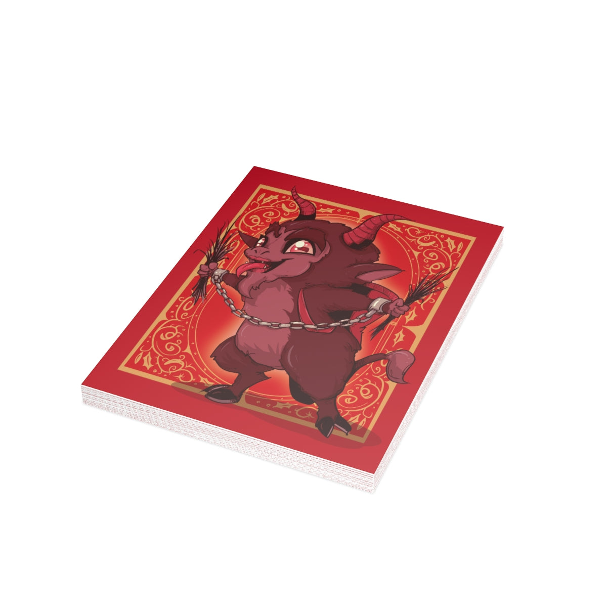 Little Krampus Greeting Card Bundles (10, 30, 50 pcs)