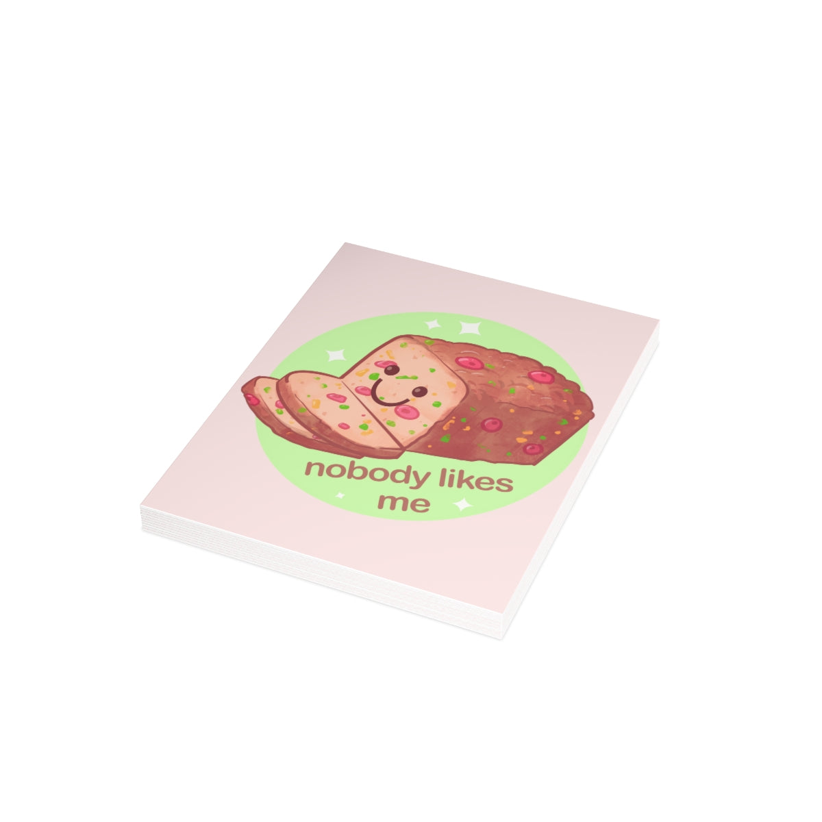 Fruitcake Greeting Card Bundles (10, 30, 50 pcs)