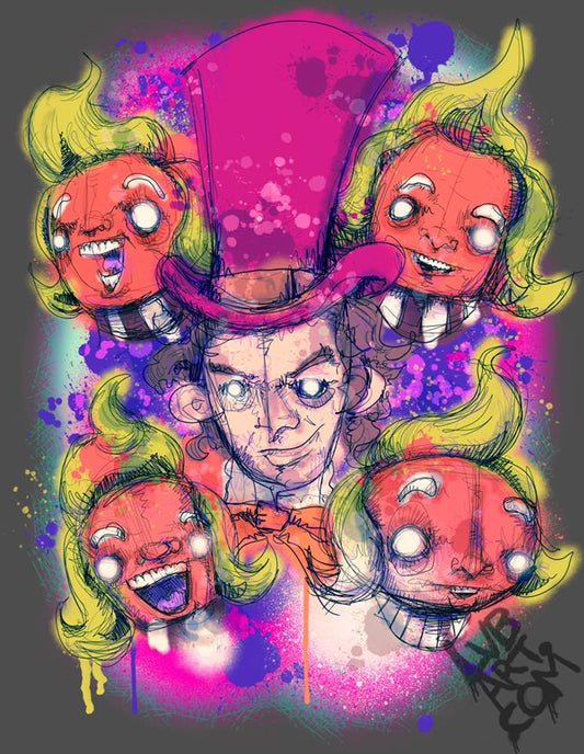 The Candy Man Fine Art Print
