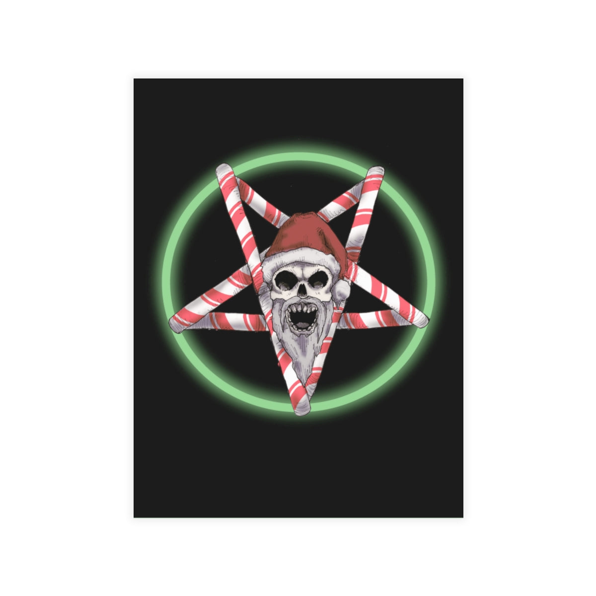 Christmas Pentagram Greeting Card Bundles (10, 30, 50 pcs)