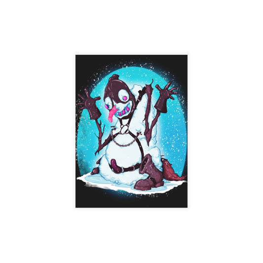 Kinky Snowman Greeting Card Bundles (10, 30, 50 pcs)