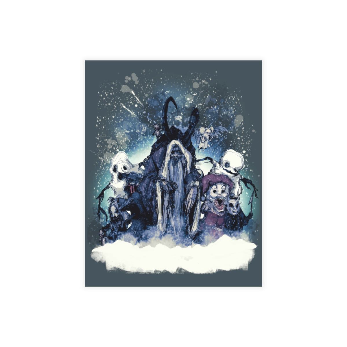 Krampus III Greeting Card Bundles (10, 30, 50 pcs)