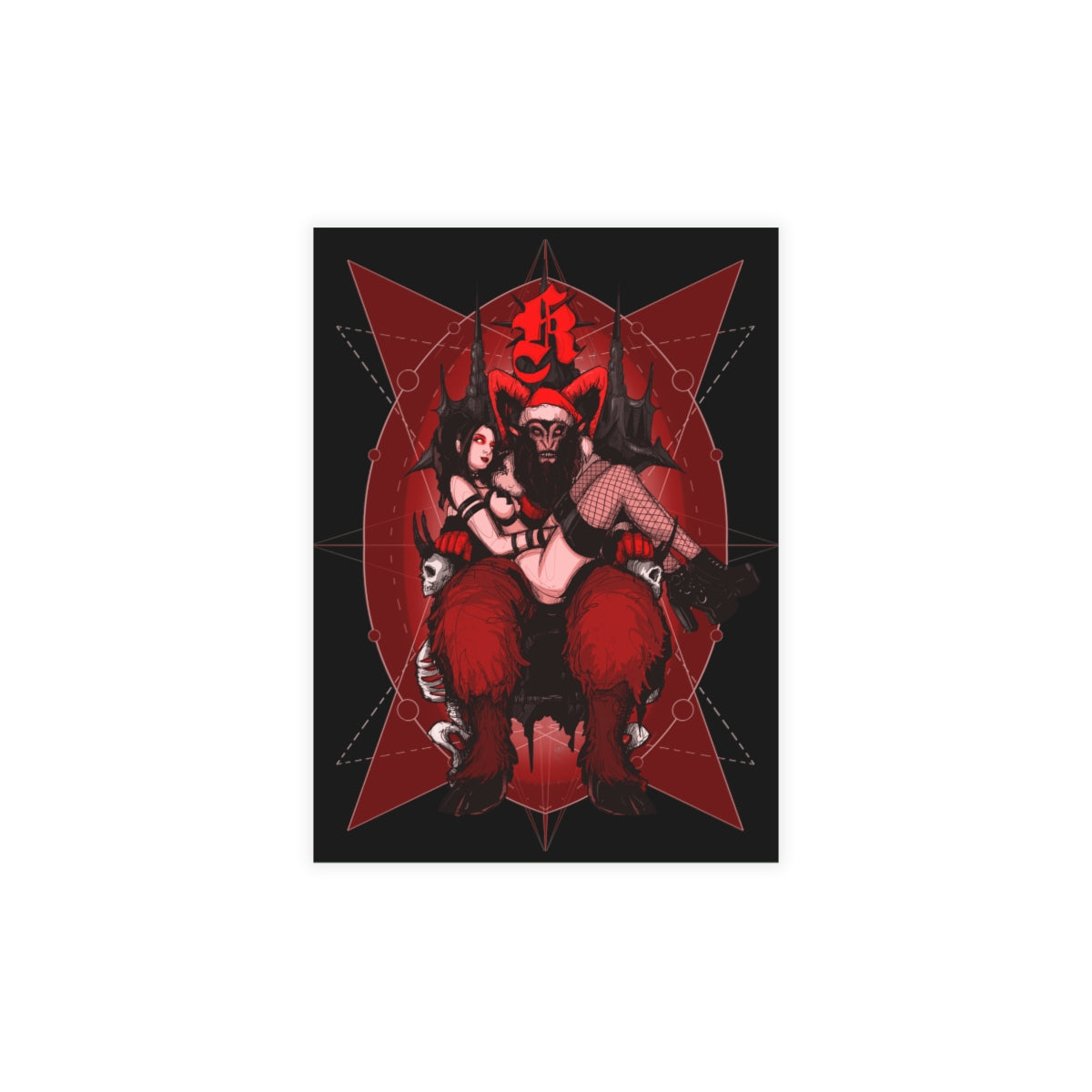 Krampus Baby Greeting Card Bundles (10, 30, 50 pcs)