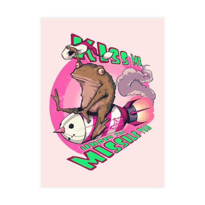 Missile Toad Greeting Card Bundles (10, 30, 50 pcs)