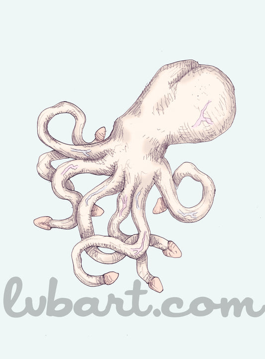 Cocktopus Fine Art Print