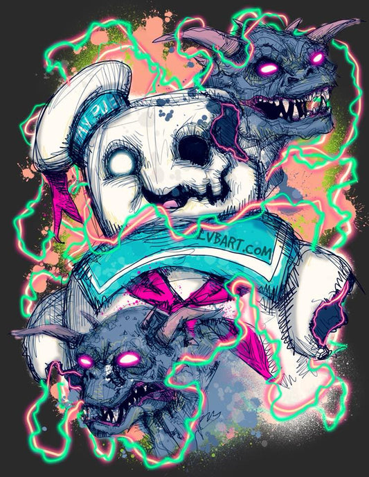 The Coming of Gozer Fine Art Print