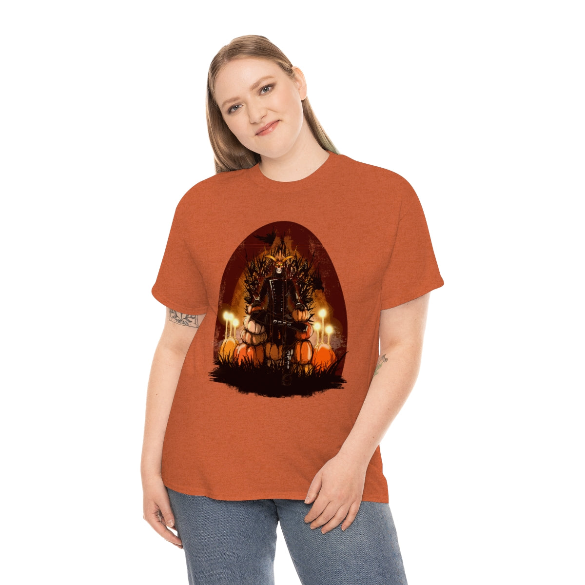 The Pumpkin King Unisex Heavy Cotton Tee