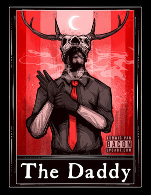 Deer Daddy Series 11: Tarot Fine Art Print