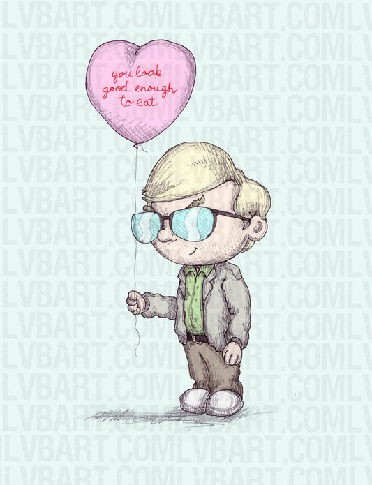 Dahmer Valentine Fine Art Print