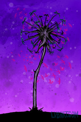 Dandelion Tree Fine Art Print