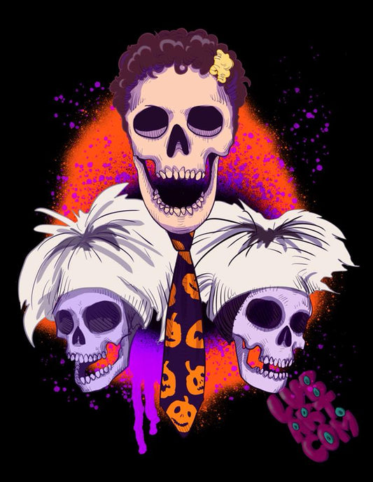 100 Floors of Frights Fine Art Print