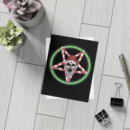 Christmas Pentagram Greeting Card Bundles (10, 30, 50 pcs)