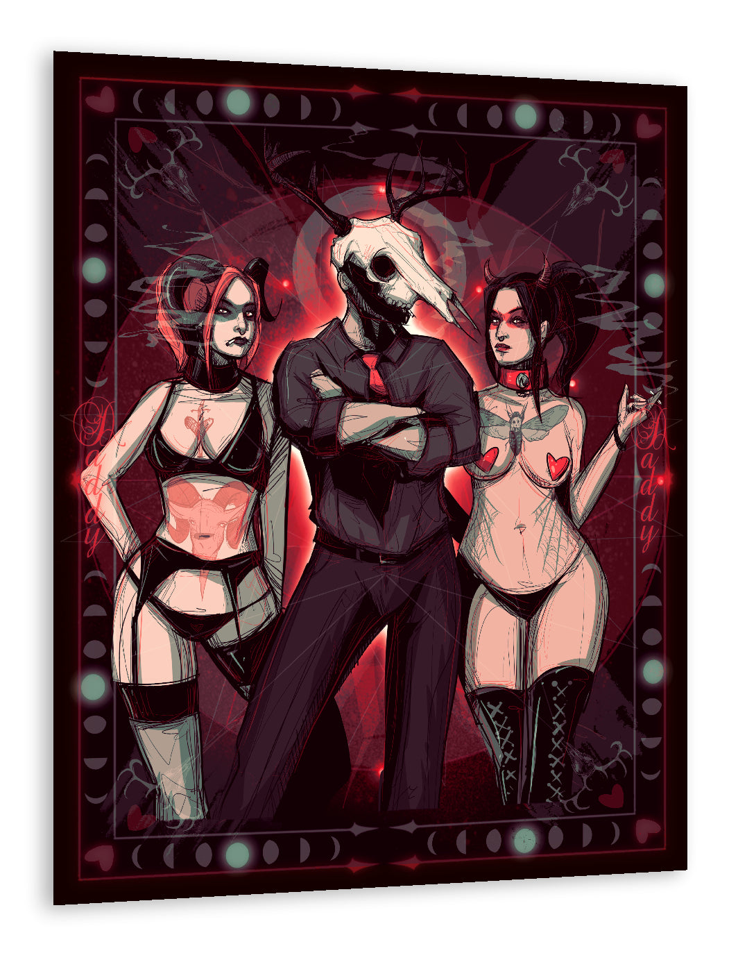 Deer Daddy Entire 5 Print Series 8 Fine Art Print