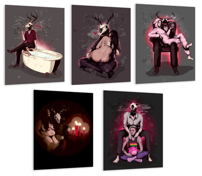 Deer Daddy 5 Print Pack The Aftercare Edition II Fine Art Print