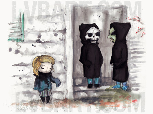 The Devil & God Fine Art Print