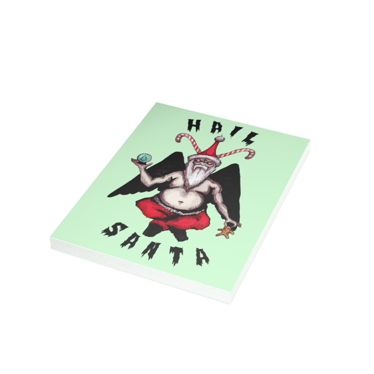 Hail Santa Greeting Card Bundles (10, 30, 50 pcs)