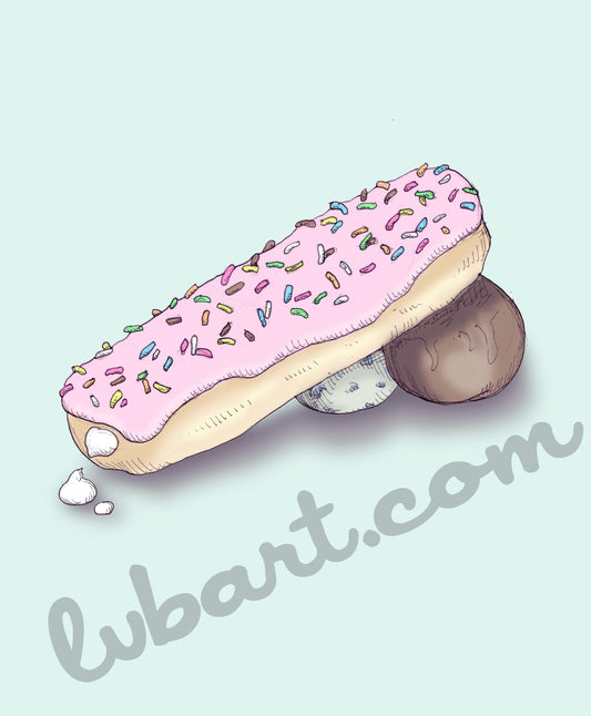 Donuts Fine Art Print