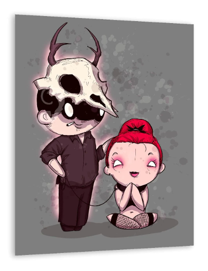 Deer Daddy Entire 5 Print Series 7 Fine Art Print
