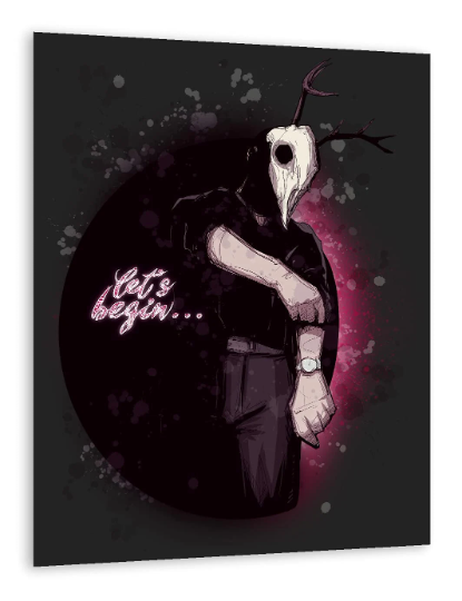 Deer Daddy Entire 5 Print Series 7 Fine Art Print