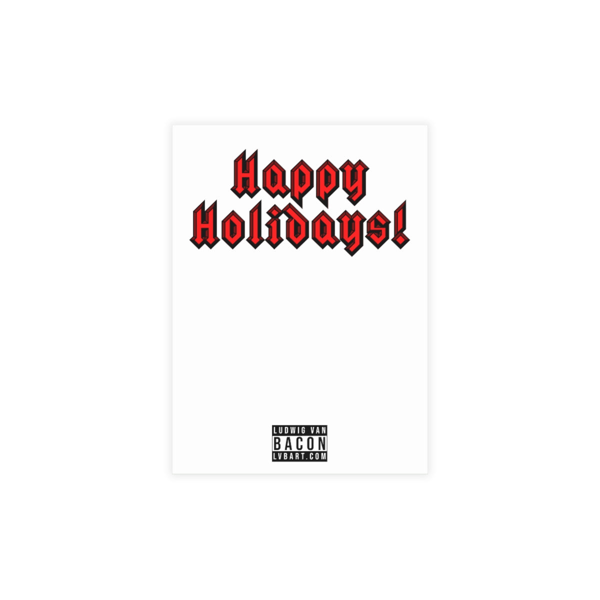 Santa Claus is Back In Town Greeting Card Bundles (10, 30, 50 pcs)