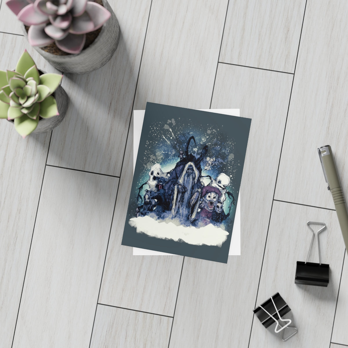 Krampus III Greeting Card Bundles (10, 30, 50 pcs)