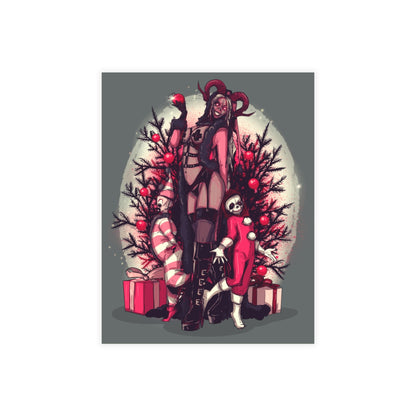 Lady Krampus Greeting Card Bundles (10, 30, 50 pcs)