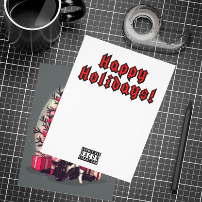Lady Krampus Greeting Card Bundles (10, 30, 50 pcs)