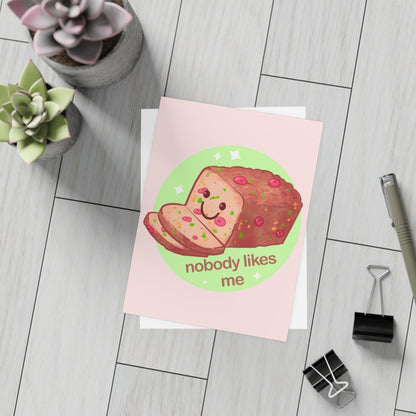 Fruitcake Greeting Card Bundles (10, 30, 50 pcs)