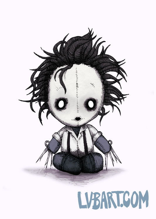 Edward Plush Fine Art Print