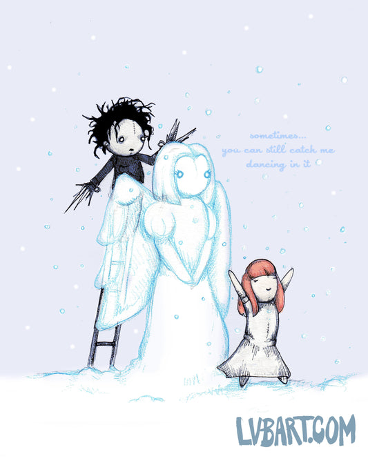 Edward Snow Plush Fine Art Print