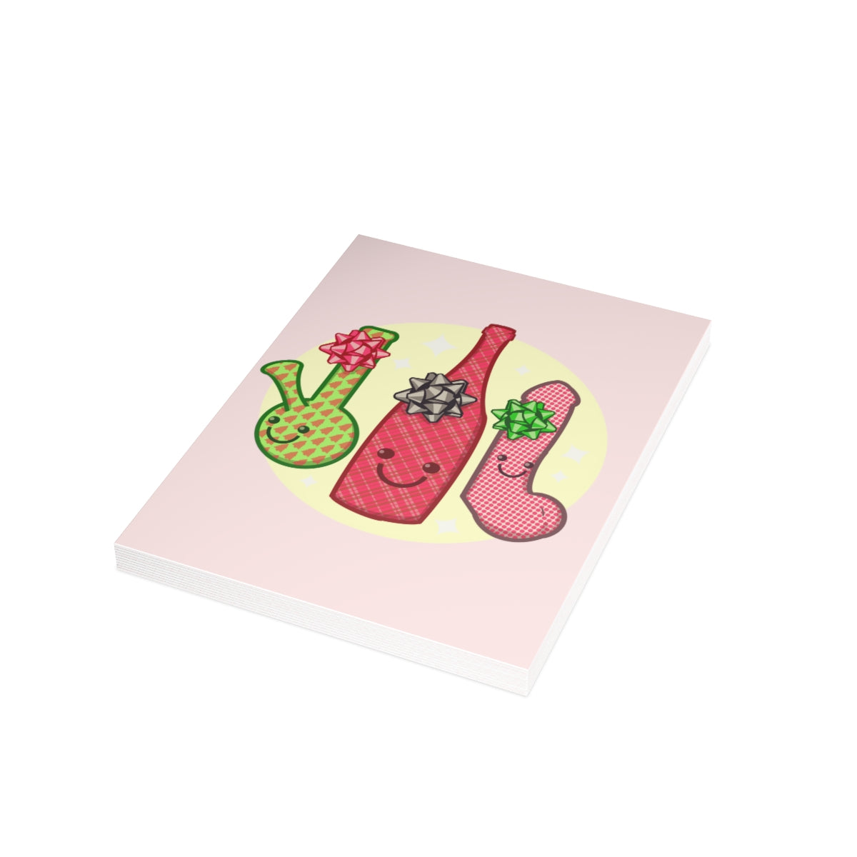 Grown Up Christmas List Greeting Card Bundles (10, 30, 50 pcs)