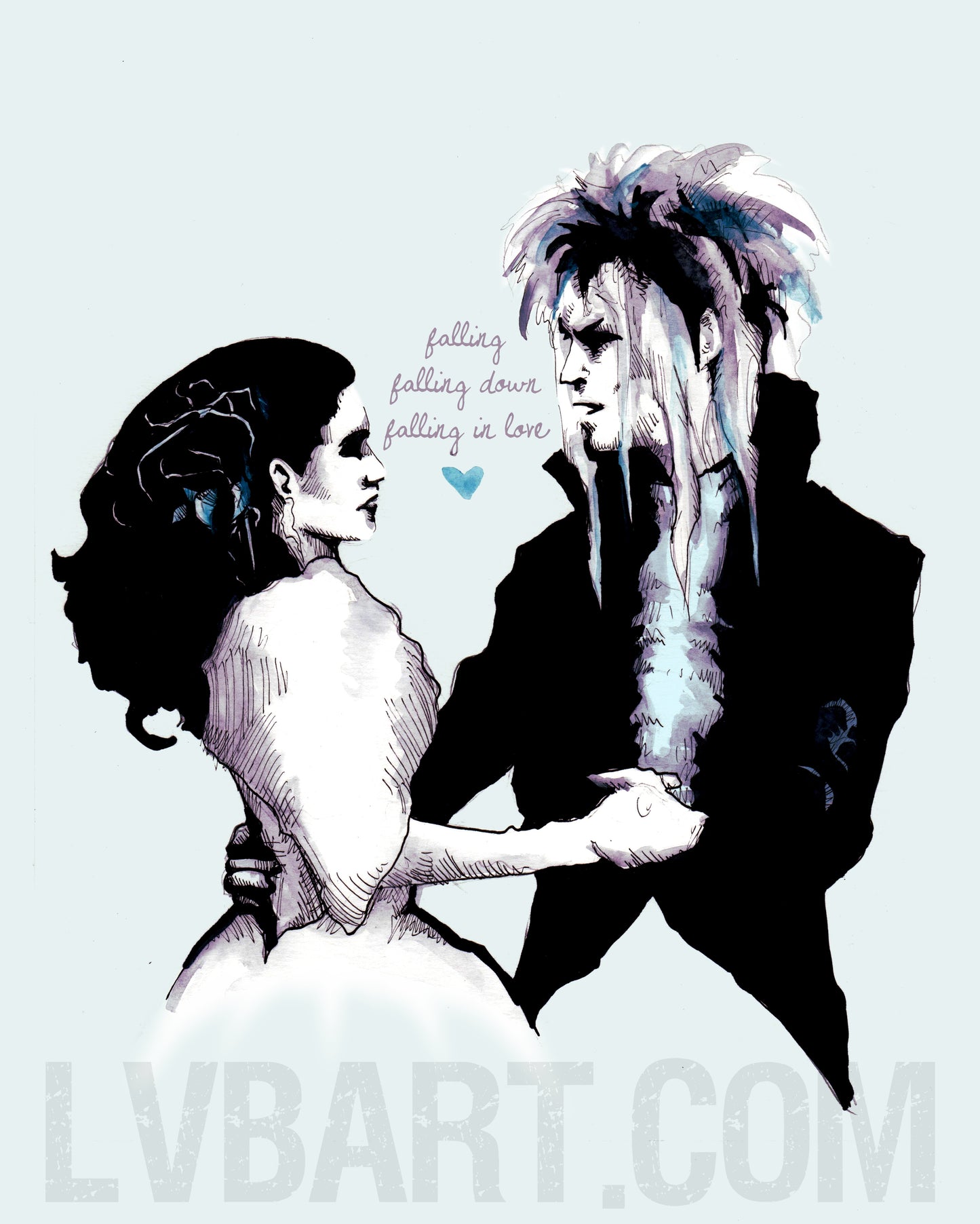 Falling In Love Fine Art Print