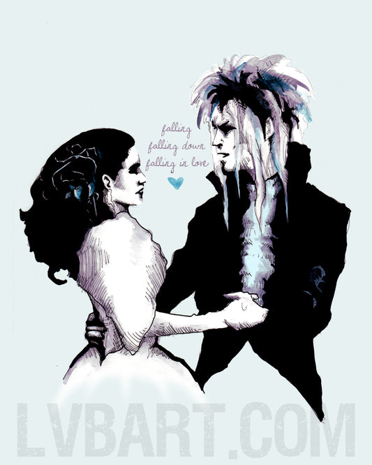 Falling In Love Fine Art Print