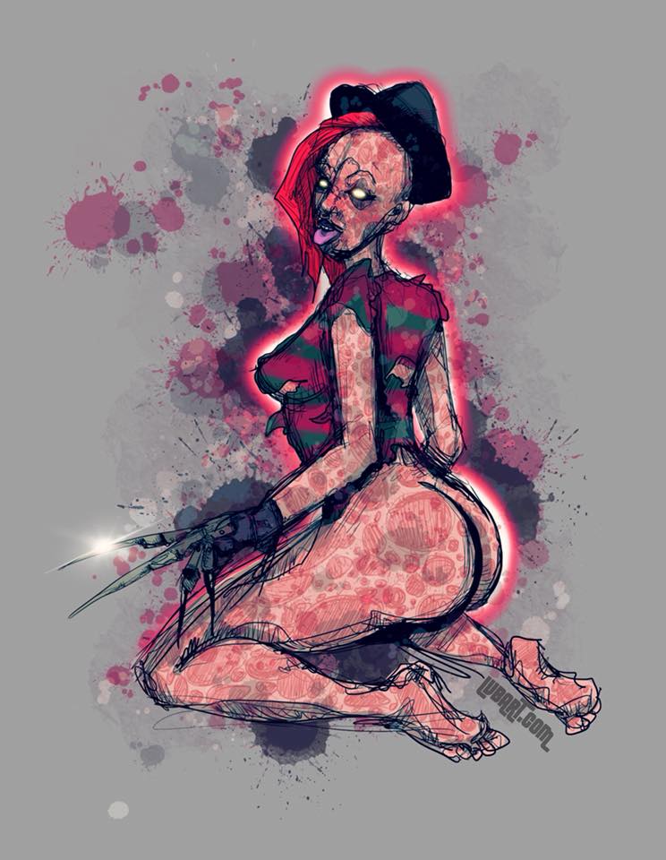 Female Krueger Fine Art Print