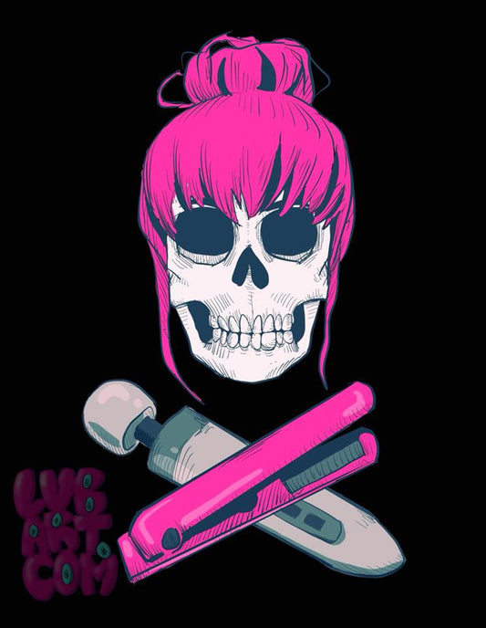 Female Jolly Roger Fine Art Print