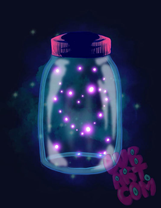 Fire Flies Fine Art Print