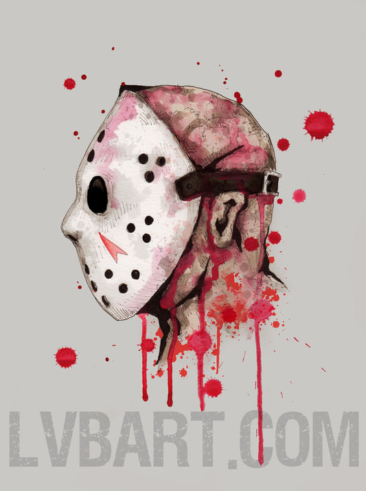Friday The 13th Fine Art Print