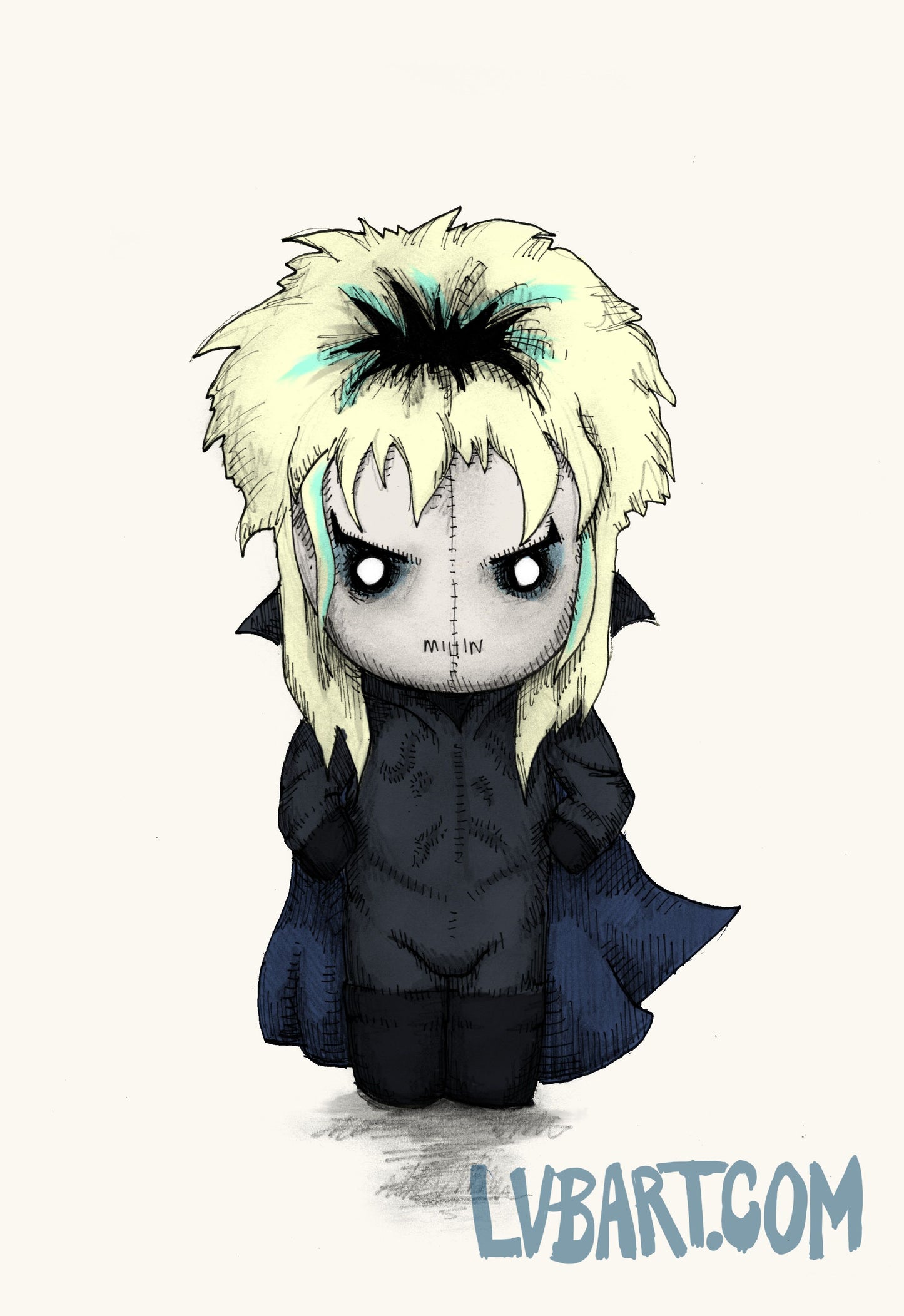Jareth Plush Fine Art Print
