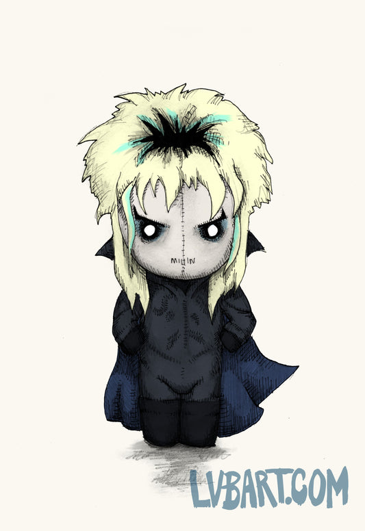 Jareth Plush Fine Art Print