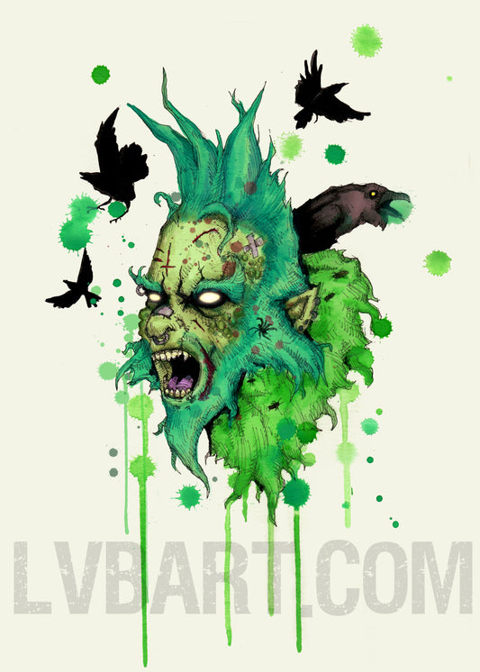You're A Mean One Fine Art Print