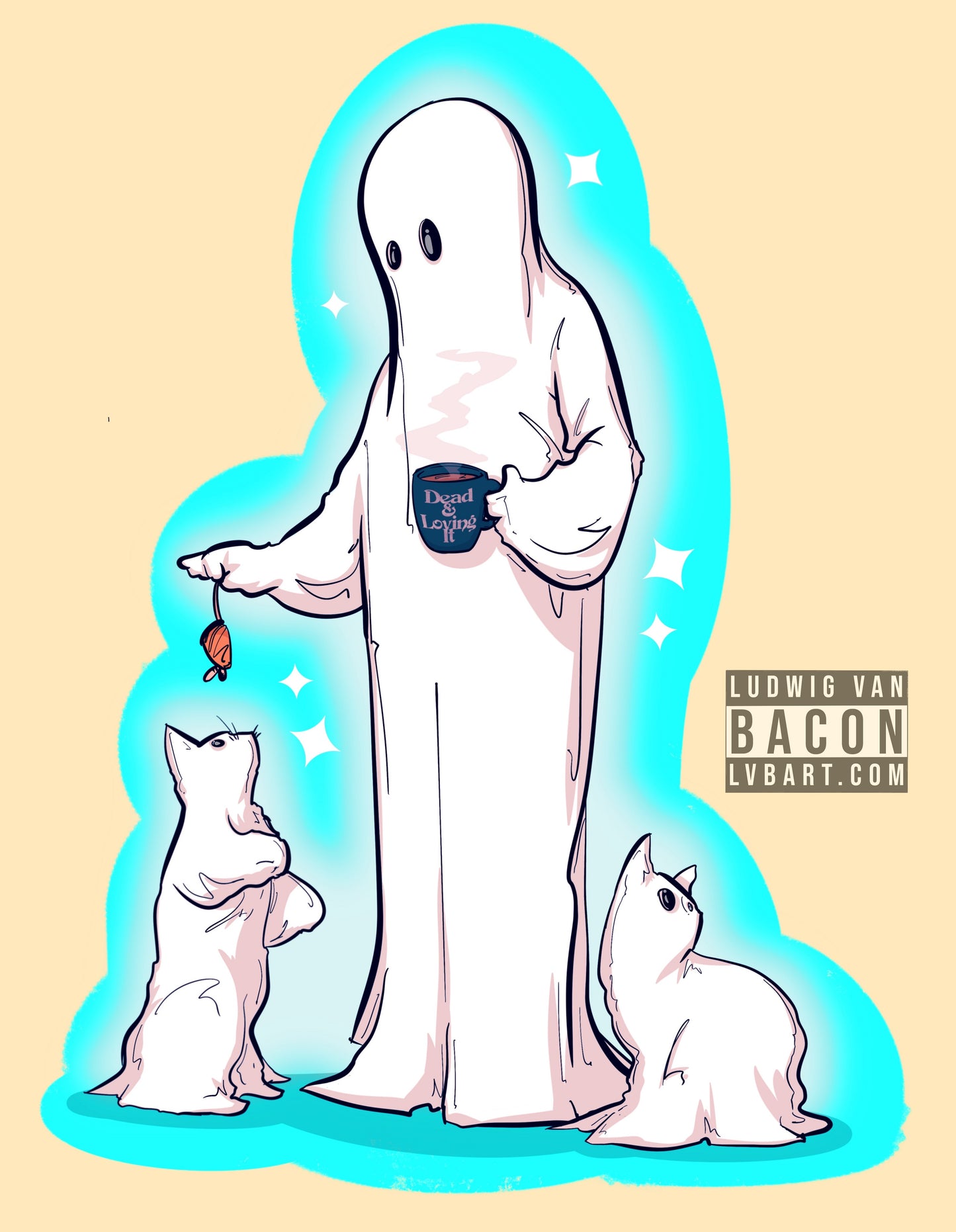 Happy Afterlife Fine Art Print