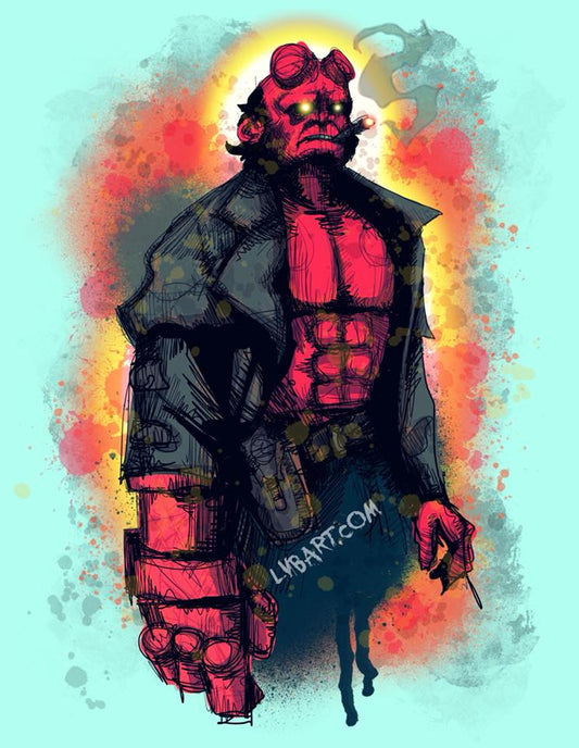 Beast of the Apocalypse Fine Art Print